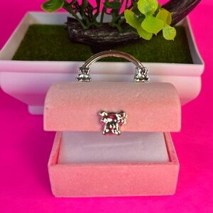 Charming Bag, Suitcase Jewelry Box, Pink Accessories, Jewelry Storage + Stickers